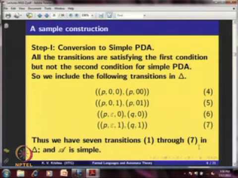 Mod-10 Lec-02 PDA CFG