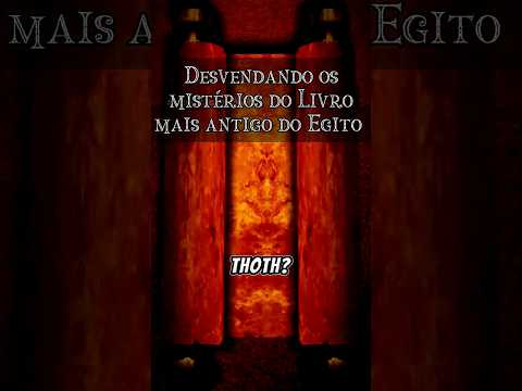 Desvendando o Livro de Thoth: A Sabedoria Antiga Revelada! #MistérioEgípcio #SabedoriaDeThoth