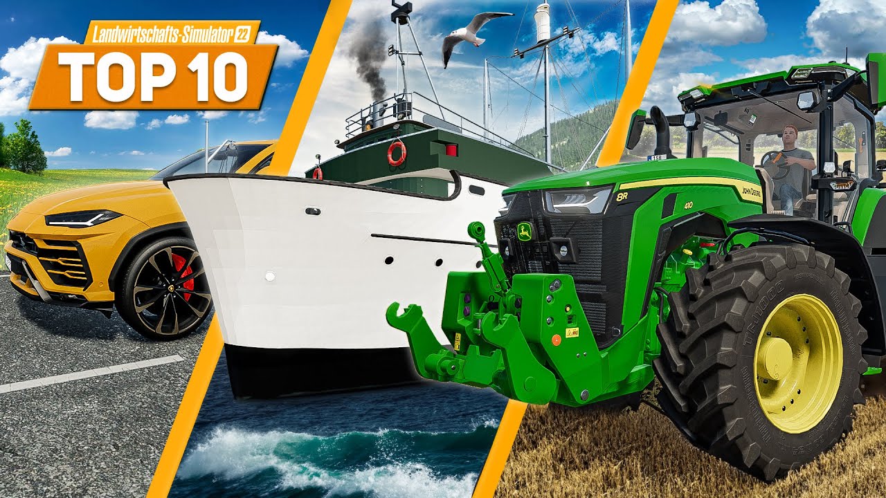LS22: Top 10 Verrückte Mods für Farming Simulator 🚜