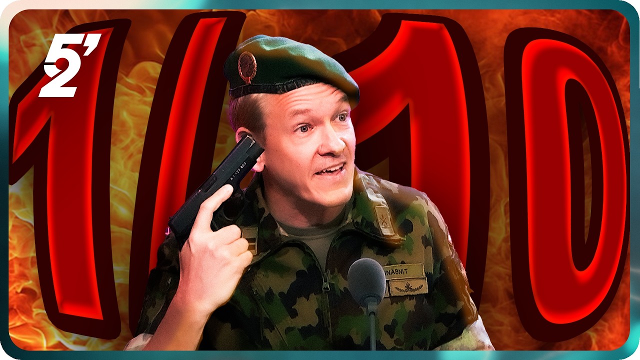 120 secondes : Nouveau pistolet pour l'armée suisse 🇨🇭