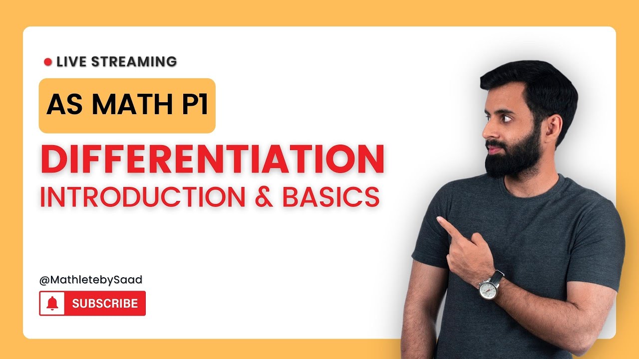 Master Differentiation Basics for AS Math P1 📘 | Complete Introduction & Tips