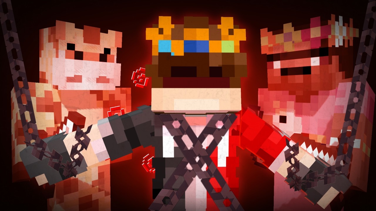 Démon Rouge détruit la copie du Kamoof SMP 😱