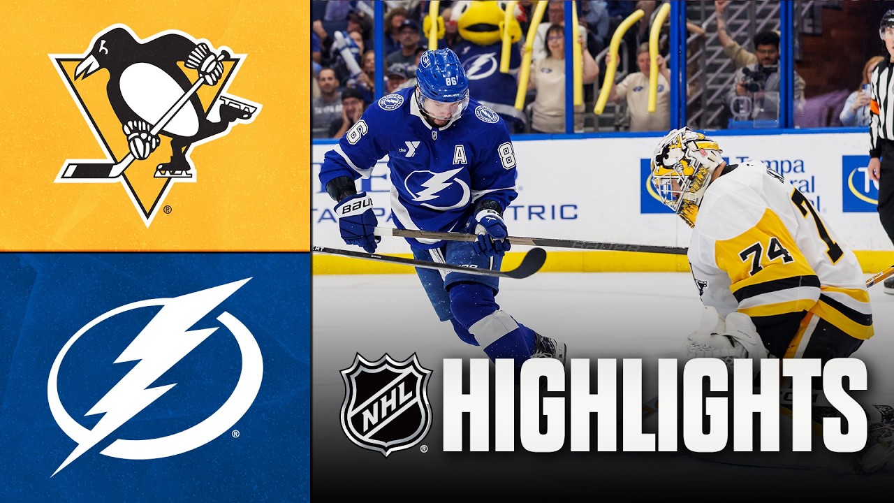 Penguins vs. Lightning NHL Highlights (April 2, 2026)