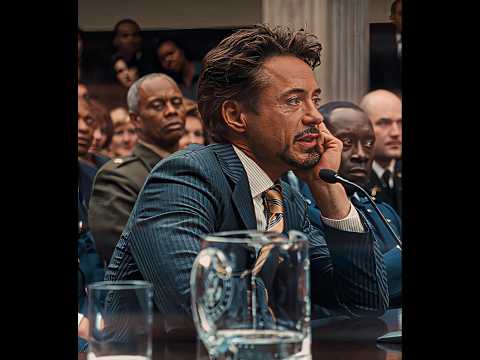 The Aura Farming In This Scene Is Crazy 😭 | Ironman Edit | Song - AL NACER! #marvel #edit #shorts