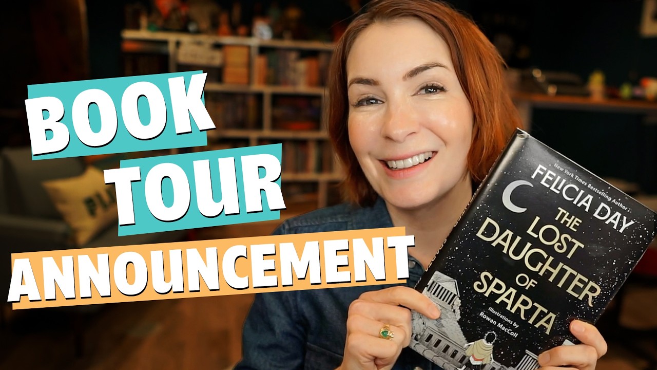 Felicia Day's Book Tour for 'The Lost Daughter of Sparta' 📚