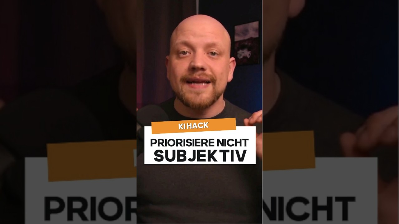 Agile KI-Priorisierung: Schnell & Effizient Projekte voranbringen