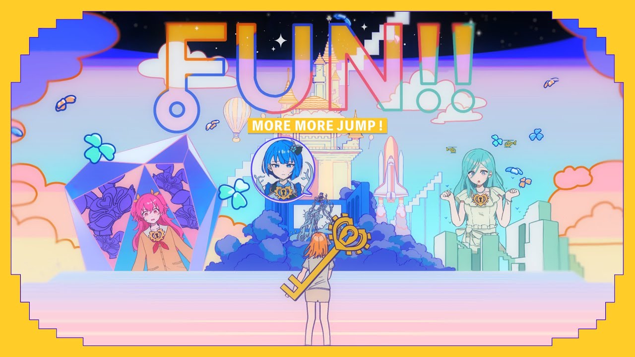🎶 FUN!! / MORE MORE JUMP! - Exciting Music Video by DECO*27 & Team
