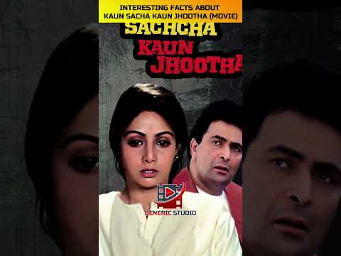INTERESTING FACTS ABOUT KAUN SACHA KAUN JHOOTHA #shorts #viralshorts #viralshortsvideo