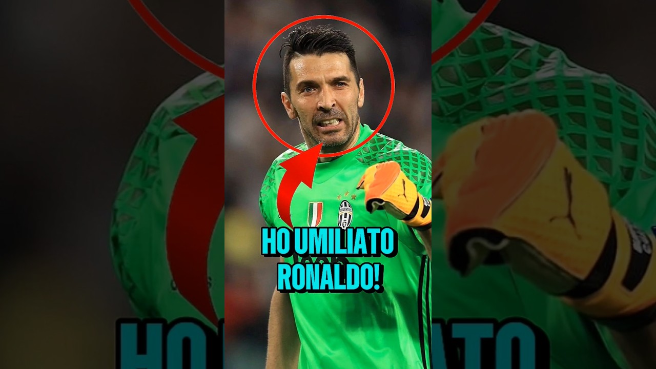 Quando Buffon Decise di Sfida Ronaldo