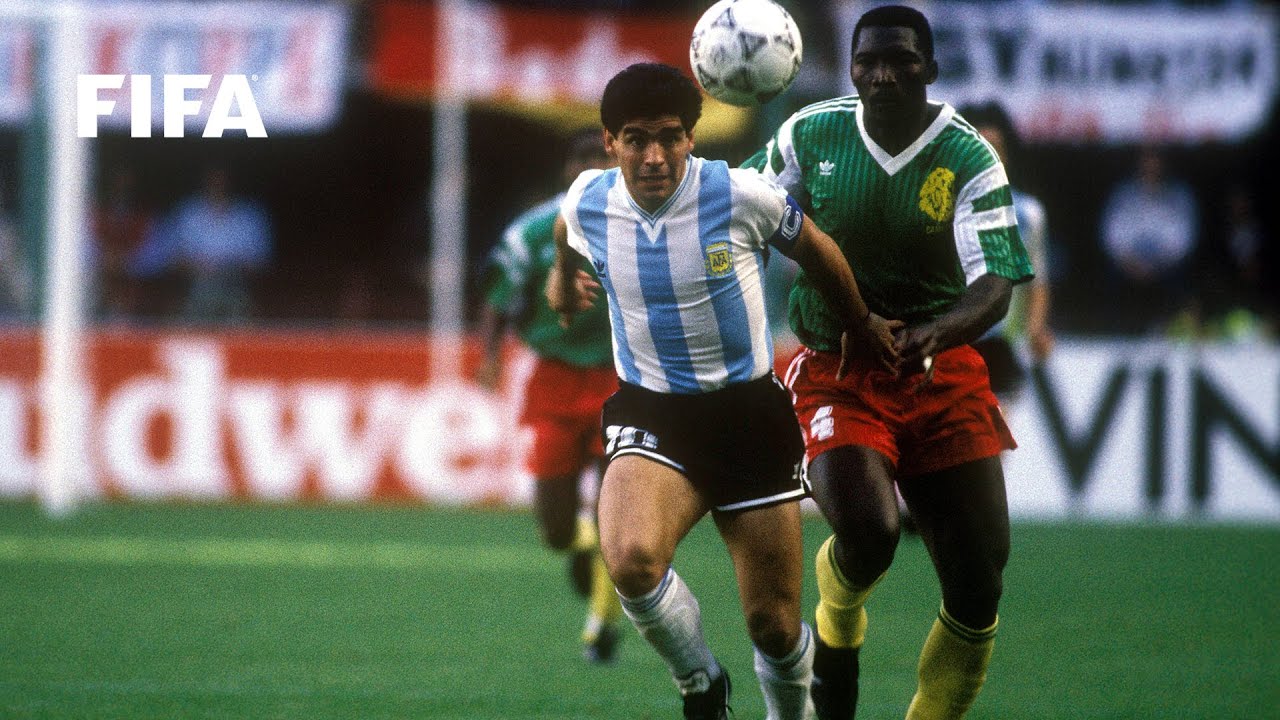 Argentina vs Cameroon | 1990 World Cup Full Match ⚽