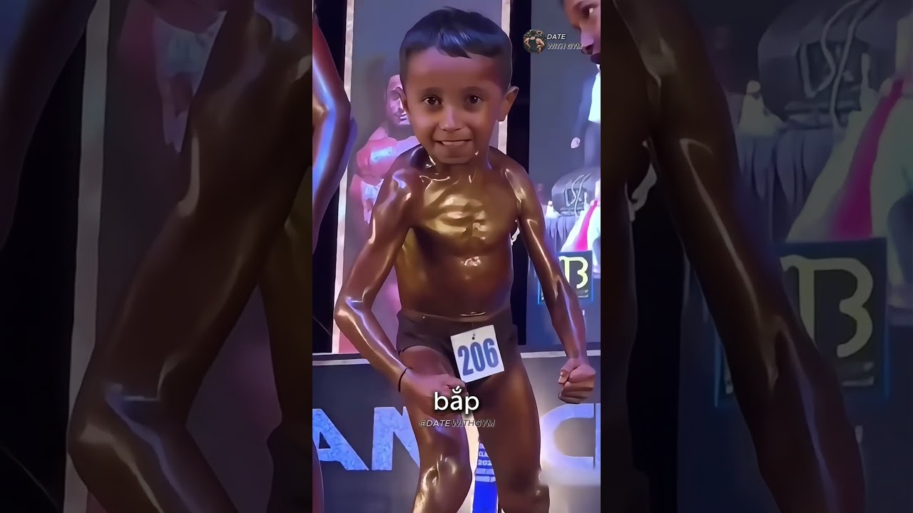 Những Đứa Trẻ Tham Gia Thi Đấu Thể Hình Cực Kỳ Ấn Tượng 😳