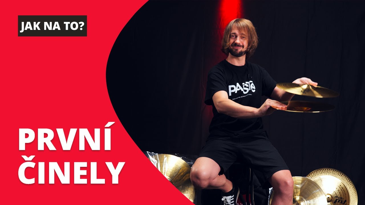 Jak vybrat ideální první sada činelů od Paiste – tipy od Lukáše Pavlíka 🥁