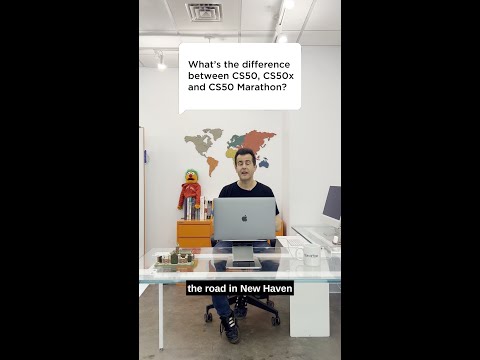 Difference Between CS50 and CS50x - CS50 Reels #Shorts