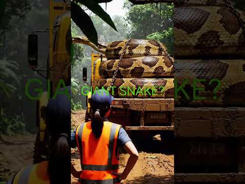 "🐍🤯 I never thought AI could create a snake this big!