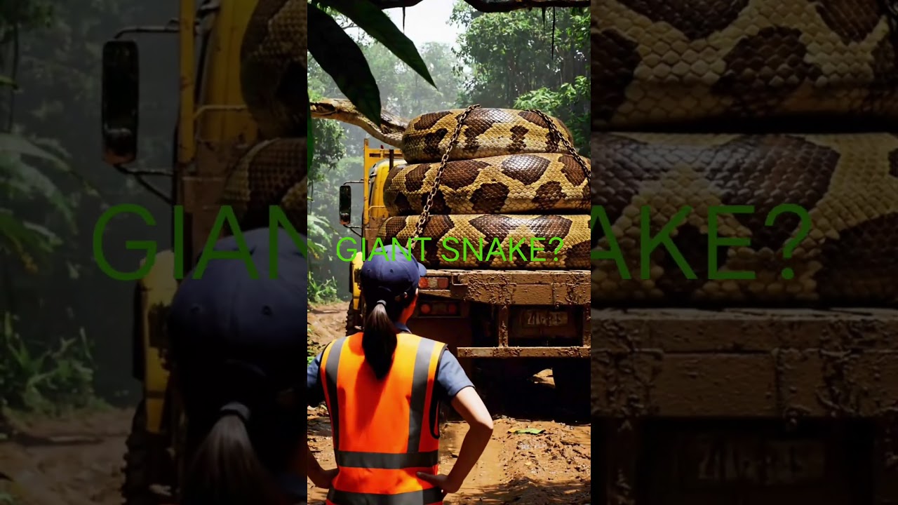 🤯 Watch AI Create an Enormous Snake – You Won't Believe the Size!