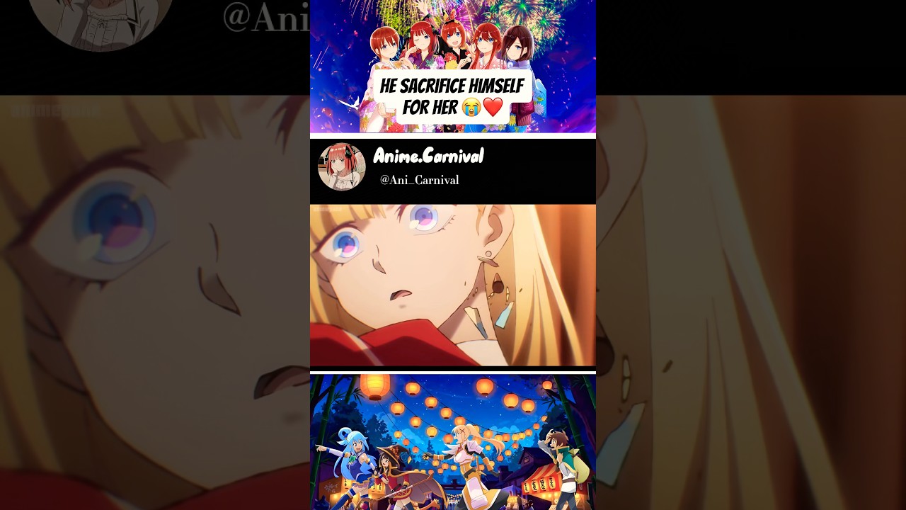 A Heartfelt Sacrifice in Anime