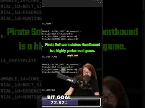 We tested Pirate Software's "highly performant" Heartbound code.