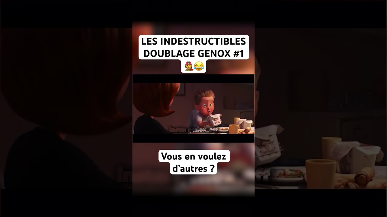 Les Indestructibles Doublage Genox #1 👨🚒