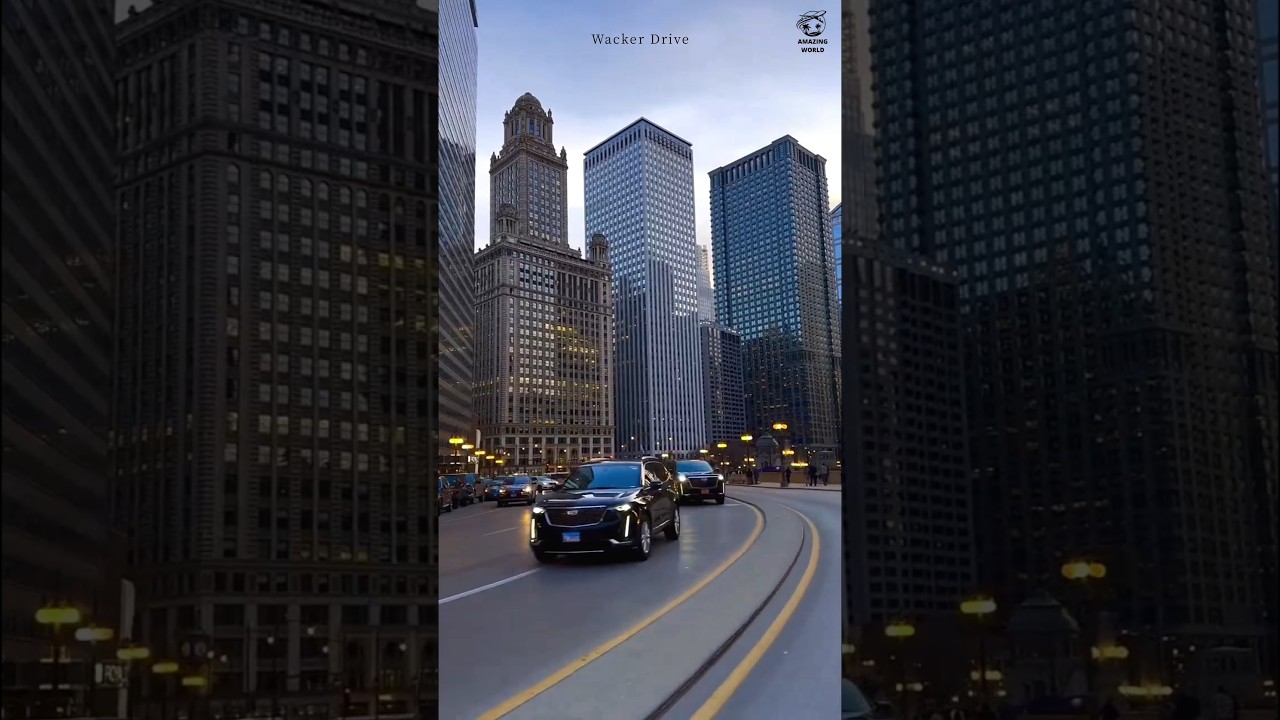 Chicago City Road View 2025 in Stunning 4K 🌆
