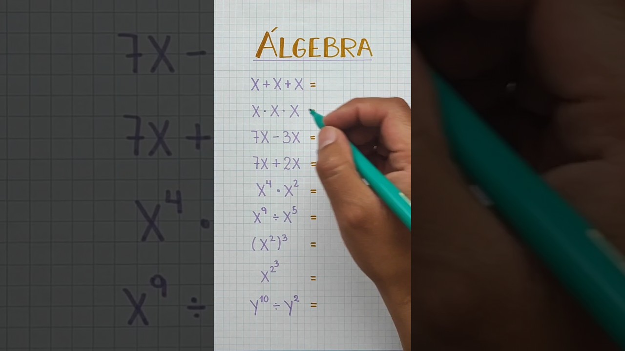 Domina la Álgebra Básica y Mejora tus Habilidades Matemáticas ✨