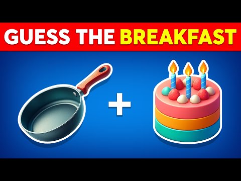 Guess The FOOD By Emoji? 🥛 Breakfast Emoji Quiz