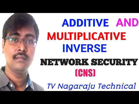 ADDITIVE INVERSE || MULTIPLICATIVE INVERSE || PROCEDURE ||  MATHEMATICS OF ASYMMETRIC CRYPTOGRAPHY
