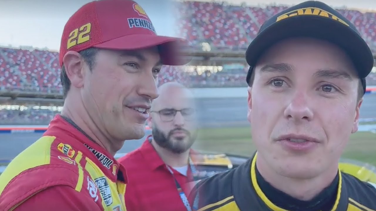 Joey Logano & Christopher Bell Reflect on Talladega & Preview Martinsville Showdown 🏁