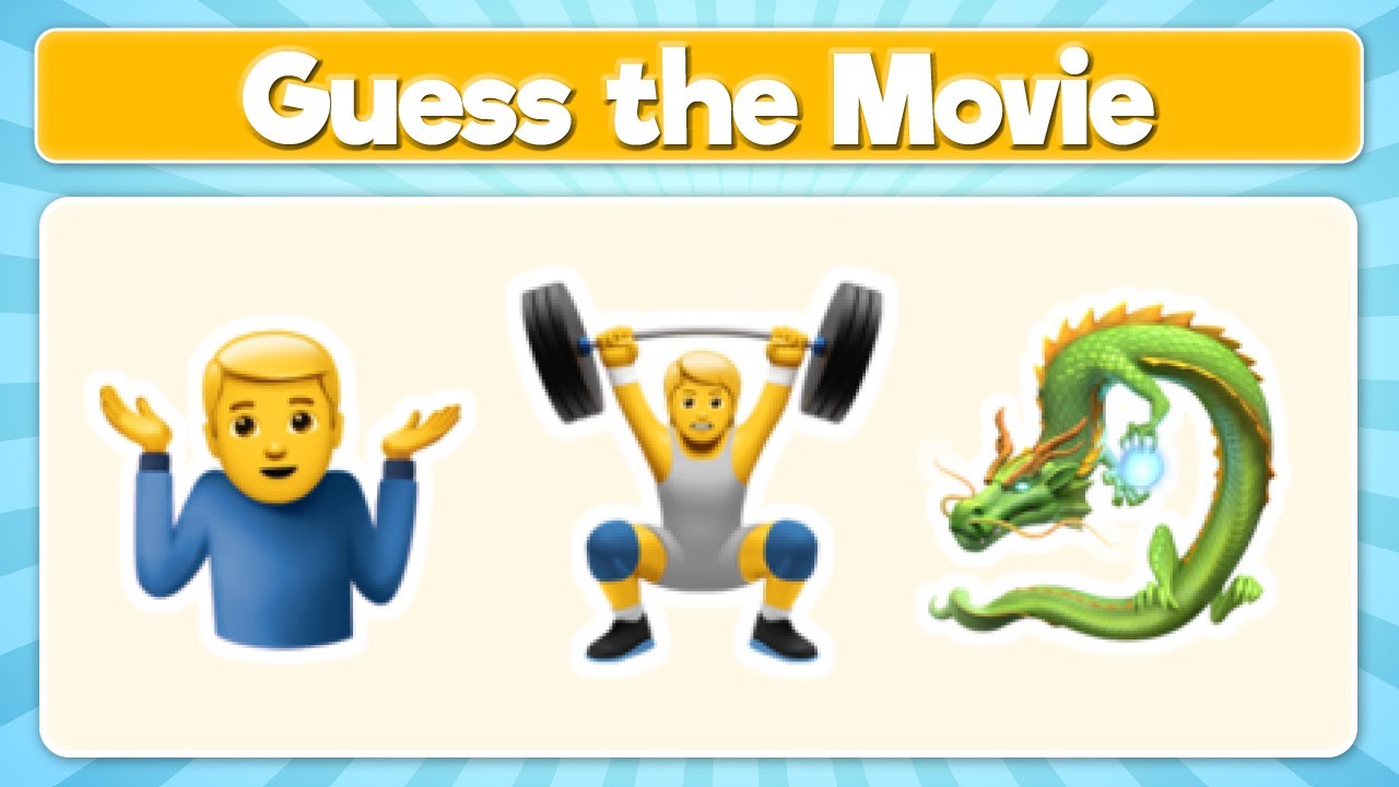 Guess the Movie by Emojis 🎬