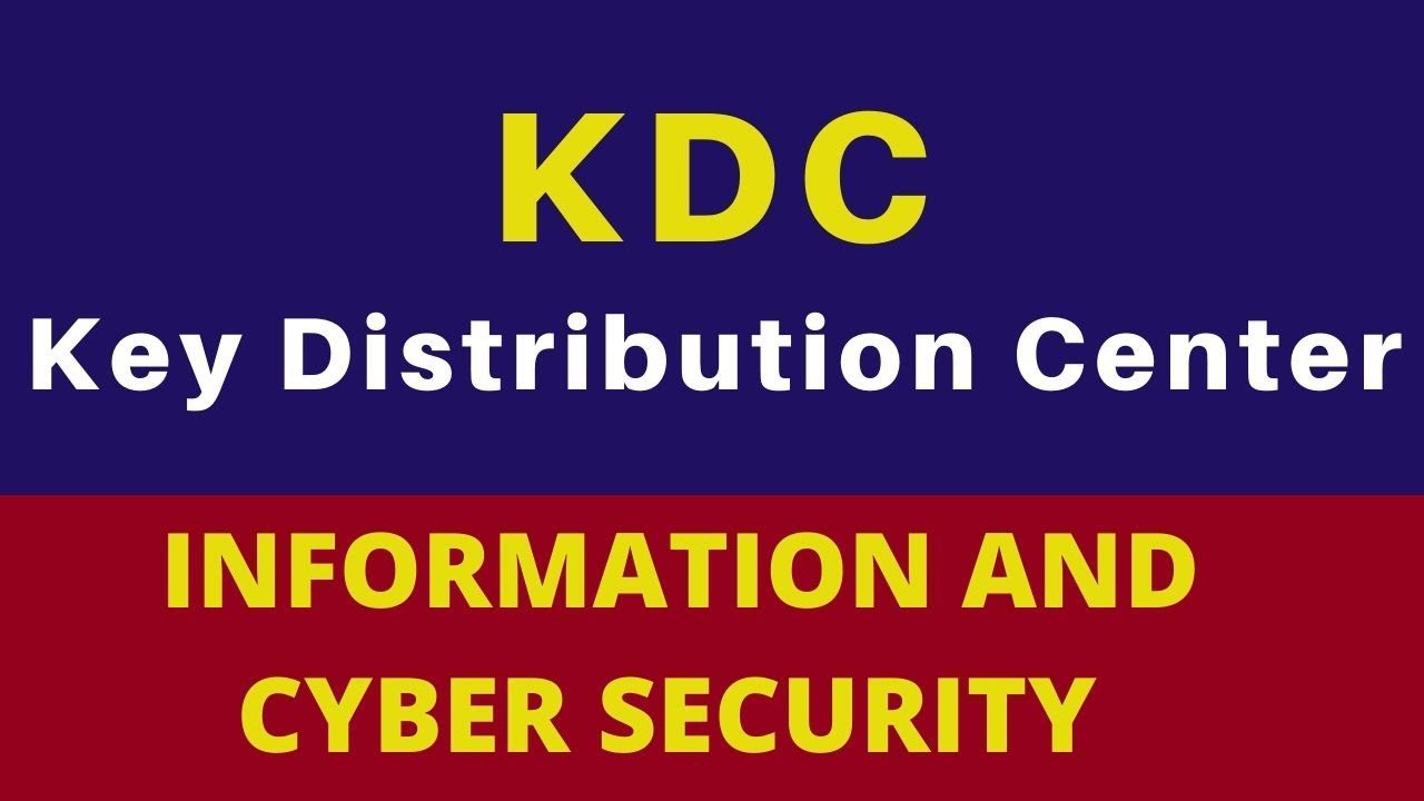 KDC (Key Distribution Center) Explained in Hindi 🔐 | Secure Your Data