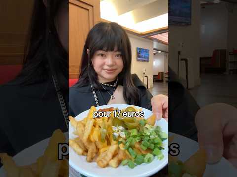 je mange à la CANTINE d’une université AMÉRICAINE 🇺🇸 buffet à volonté à 17€ ! #shortswithzita