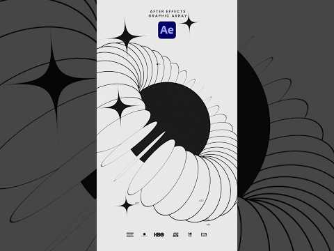 Create Cinematic Minimal Motion Graphic Array in After Effects