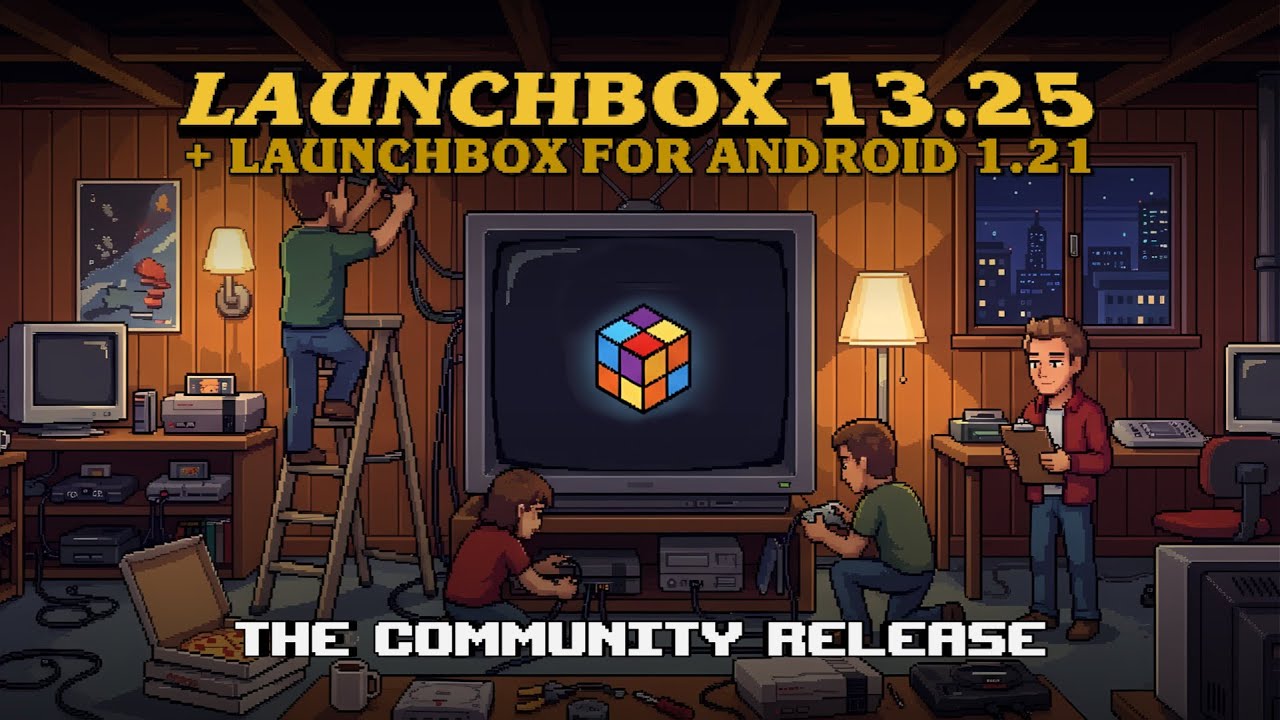 LaunchBox 13.25 (Win) & 1.21 (Android) Update 🚀