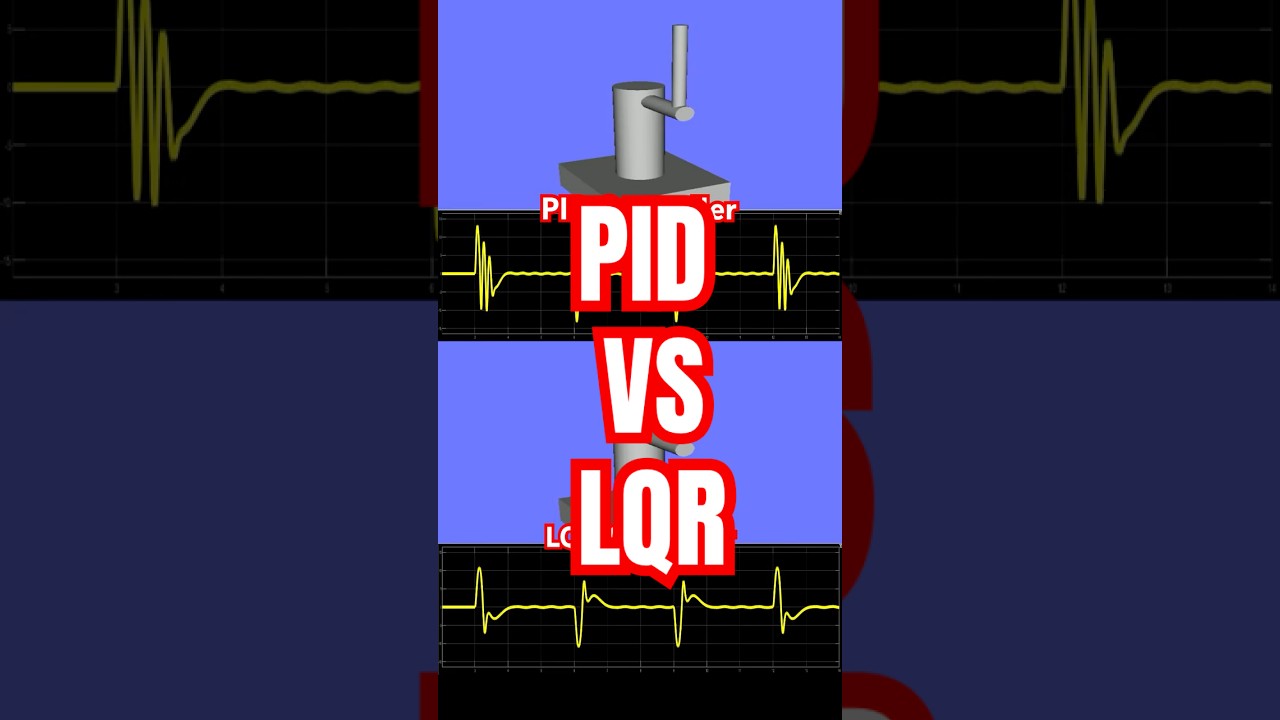 PID vs LQR Controller Comparison 🤖