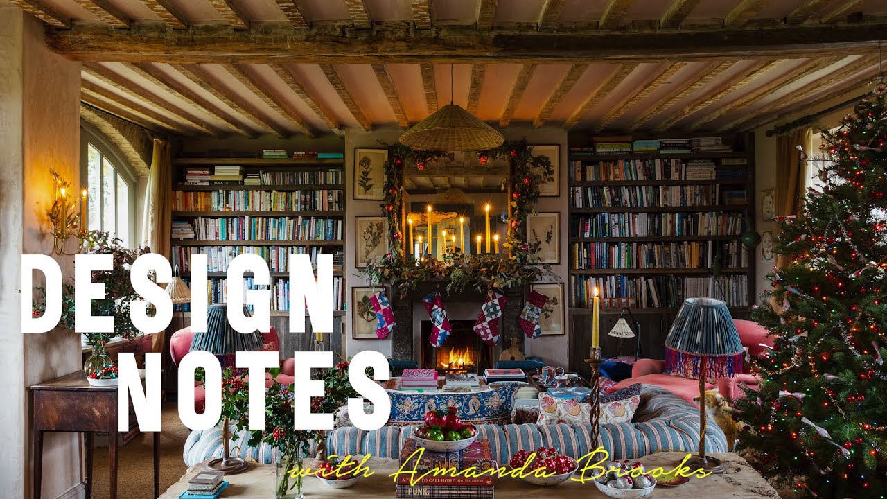 Amanda Brooks' Cotswolds Christmas Decor π