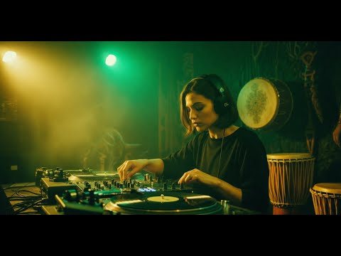 🎧 24/7 Tribal House 90s Radio • NYC Club Percussive Grooves • TR00s Drums & Chants Mix GLHM90s