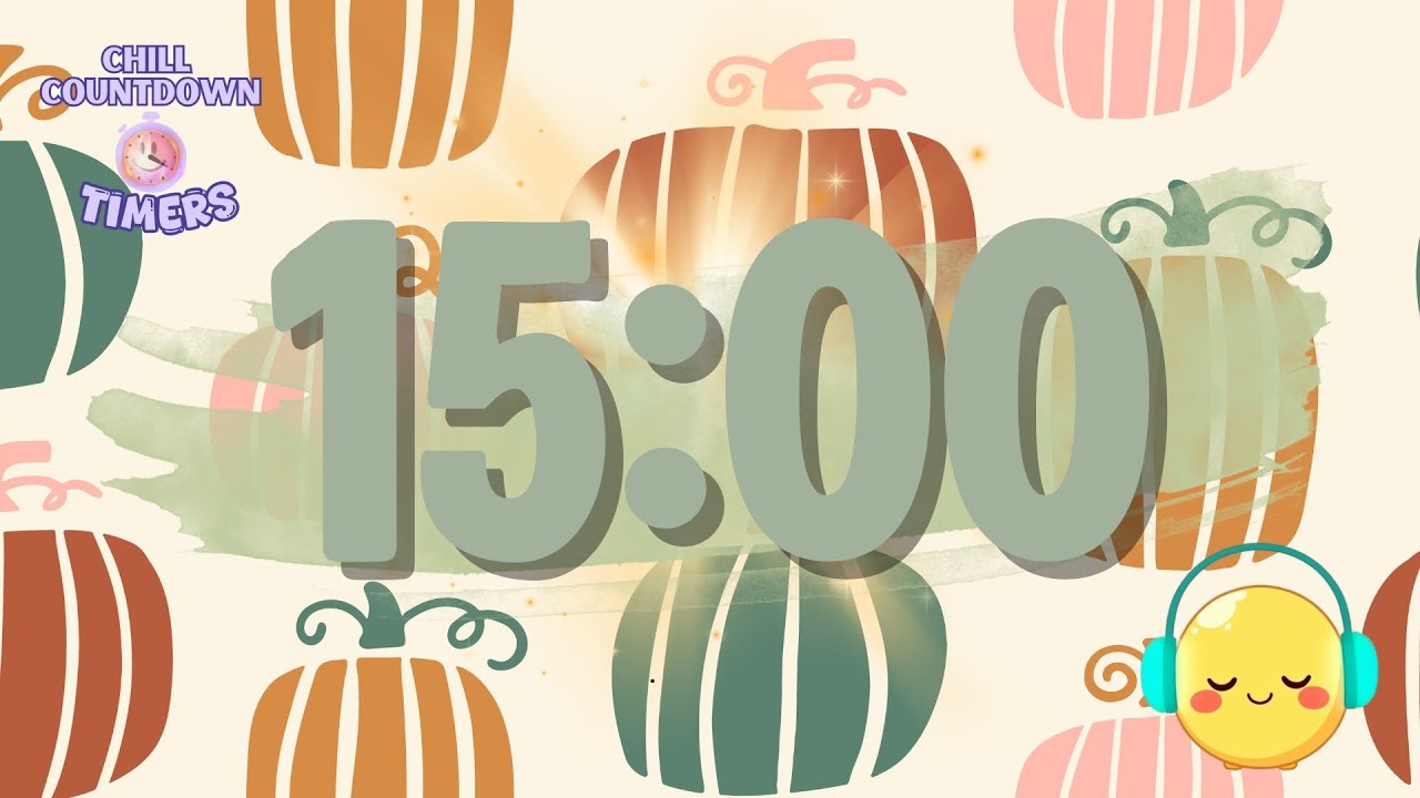 15-Min Fall Boho Chill Timer with Lofi Beats 🎶