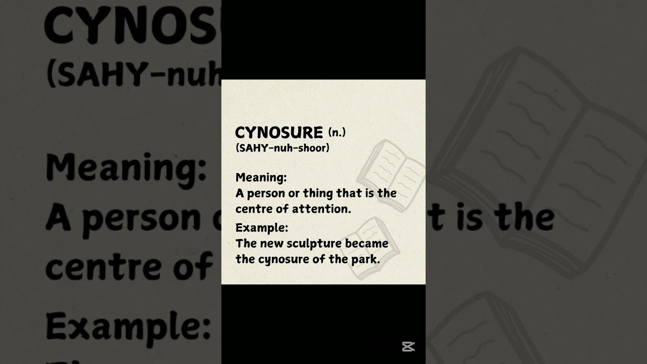 Cynosure Vocabulary | Short & Clear 🌟