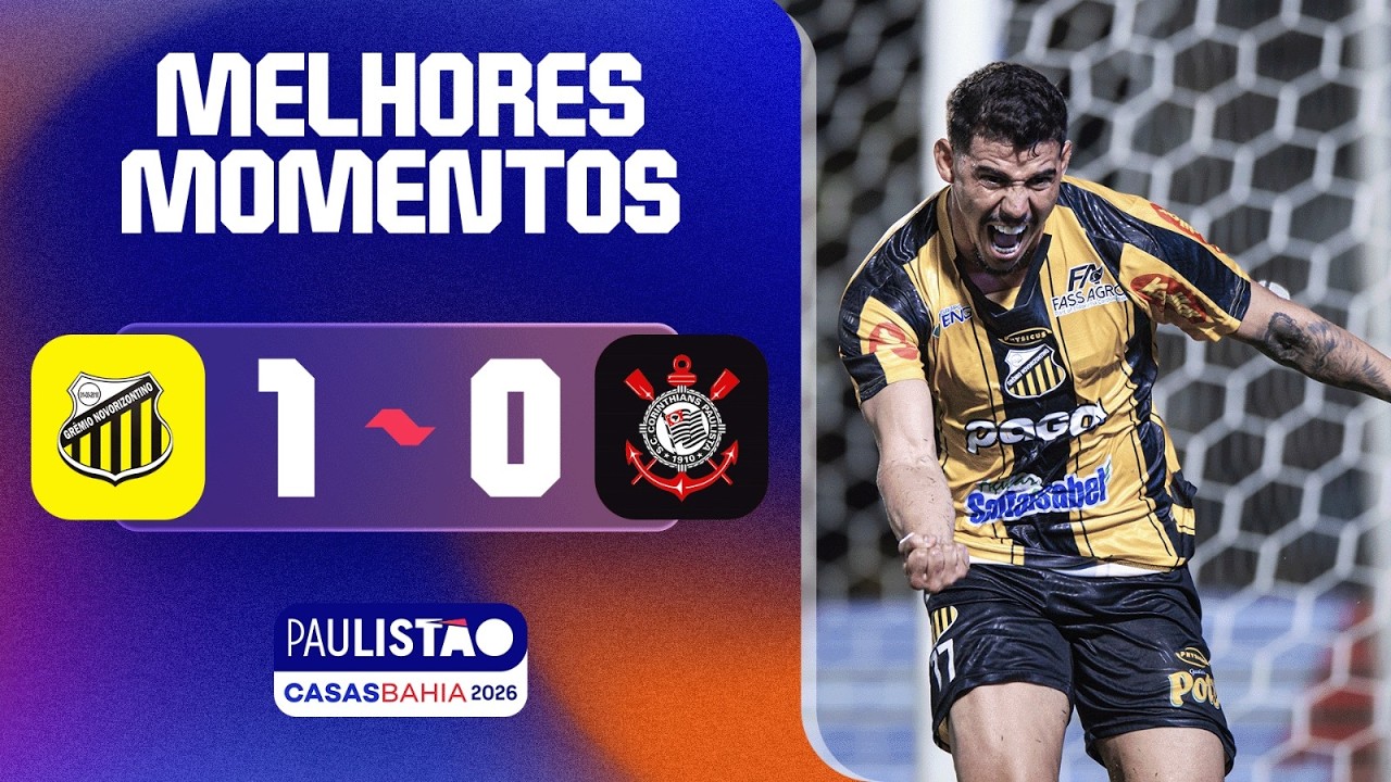 Novorizontino 1-0 Corinthians | Semifinal Highlights ⚽