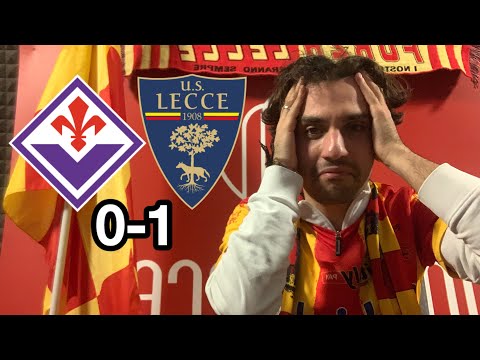 FIORENTINA-LECCE 0-1 : HO BISOGNO DI UN DEFIBRILLATORE💛❤️😨CHE VITTORIAAAA▶️SERIE A ENILIVE 2025/2026