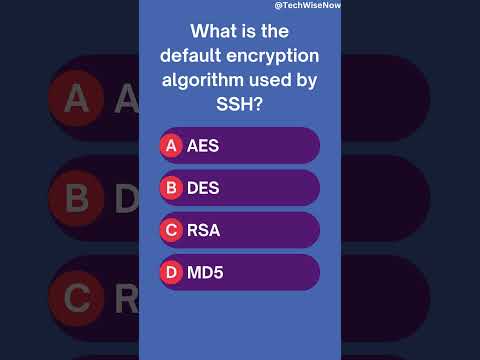 Default Encryption Algorithm in SSH: đź”’ AES #shortsfeed #viral #gk #gkquiz