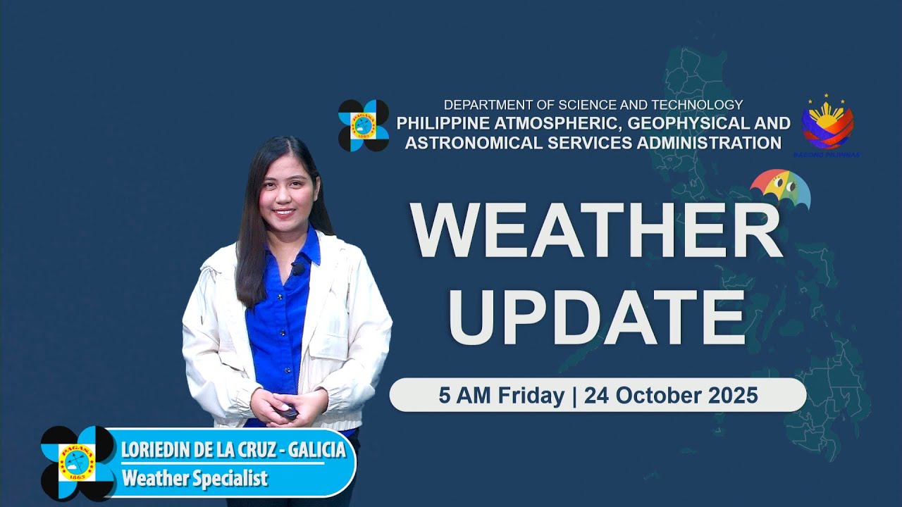 Morning Weather Update for October 24, 2025 🌤️