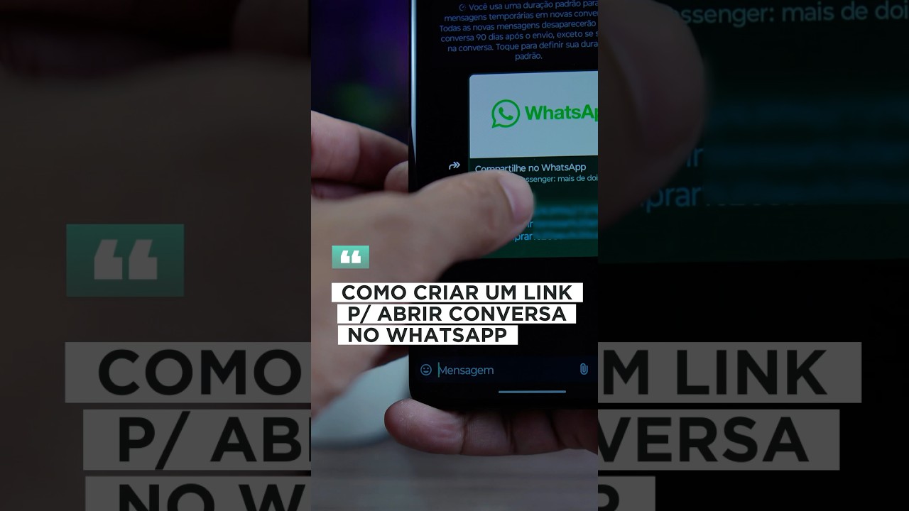 Como Criar Link para Abrir Conversa no WhatsApp 📱