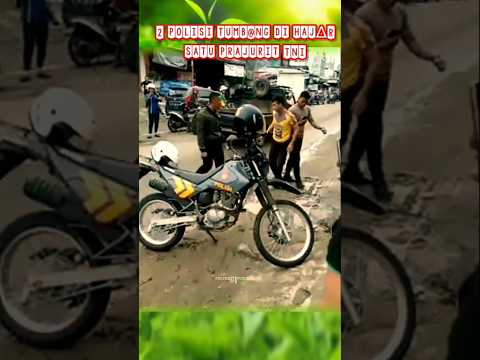 2 polisi vs 1 prajurit TNI 🔥#abdinegara #shortvideo #tniad #raider #bravo #sniper #intel #brimob