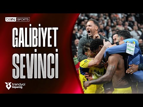 Fenerbahçe'nin Beşiktaş Derbisi Galibiyeti Sevinci | Trendyol Süper Lig