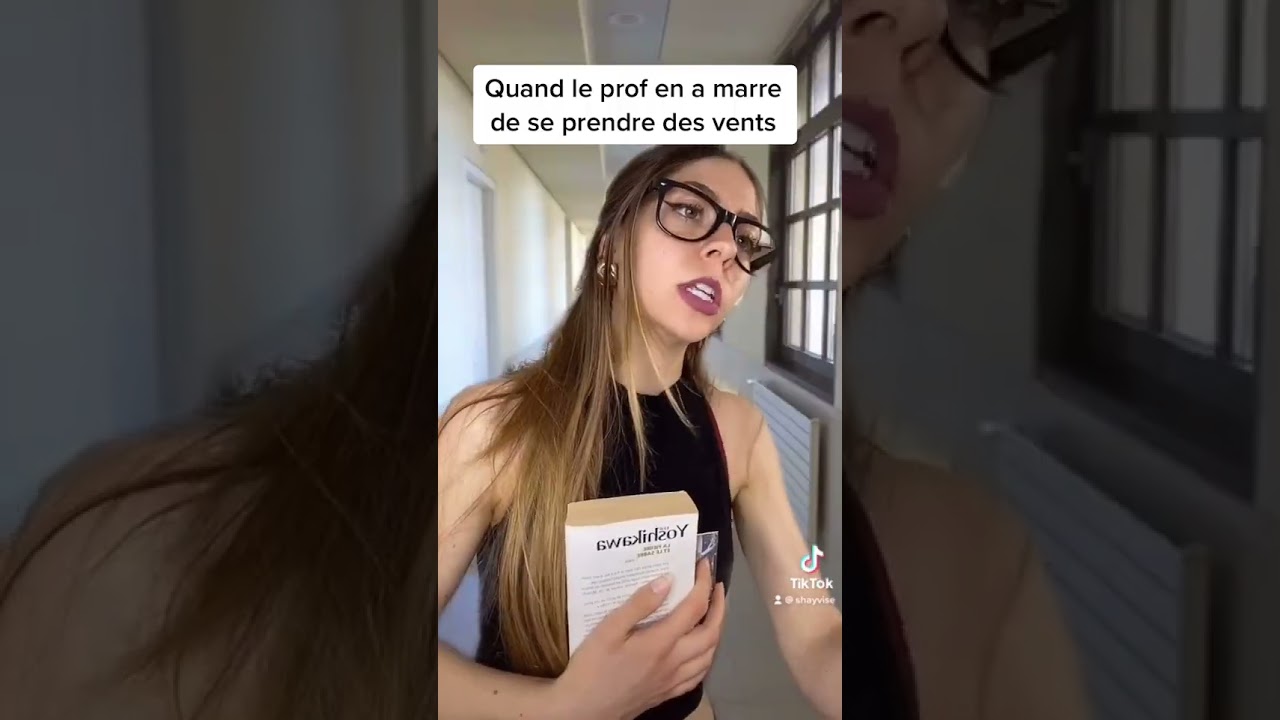 Prof fatigué des vents en classe 😅