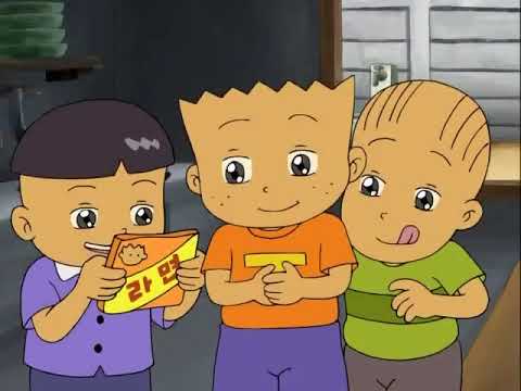 검정고무신 라면 1시간 먹방