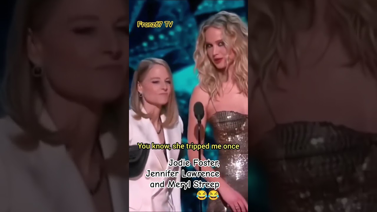 Jodie Foster & Jennifer Lawrence's Funny Meryl Streep Chat 😂