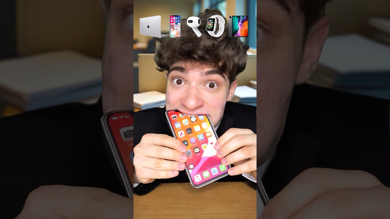 Got Fired, So I Ate Everything! 🍎 ASMR