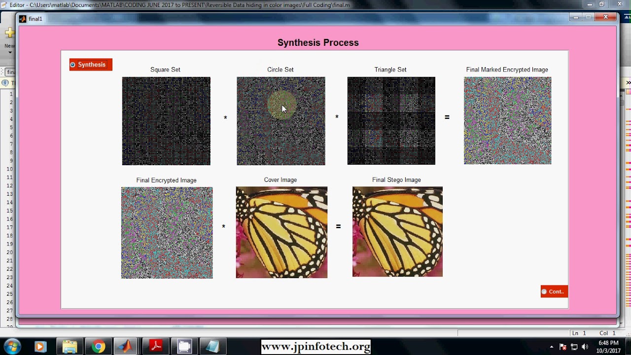 Reversible Data Hiding in Encrypted Images Based on Progressive Recovery | Matlab IEEE Project