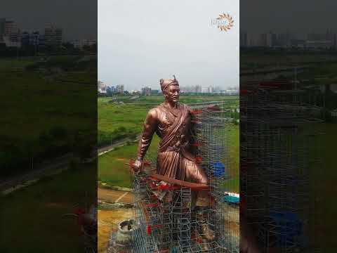 Burnol Moment For Liberals.. Biggest Statue Of Dharmveer Chhatrapati Sambhaji Maharaj π₯π₯π₯